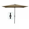 OMBRELLA 180x270cm Alu Anthracite / Ref. Beige E-00018103 E921